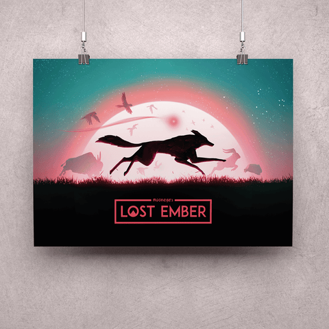 Lost Ember Sun Cover Art Poster